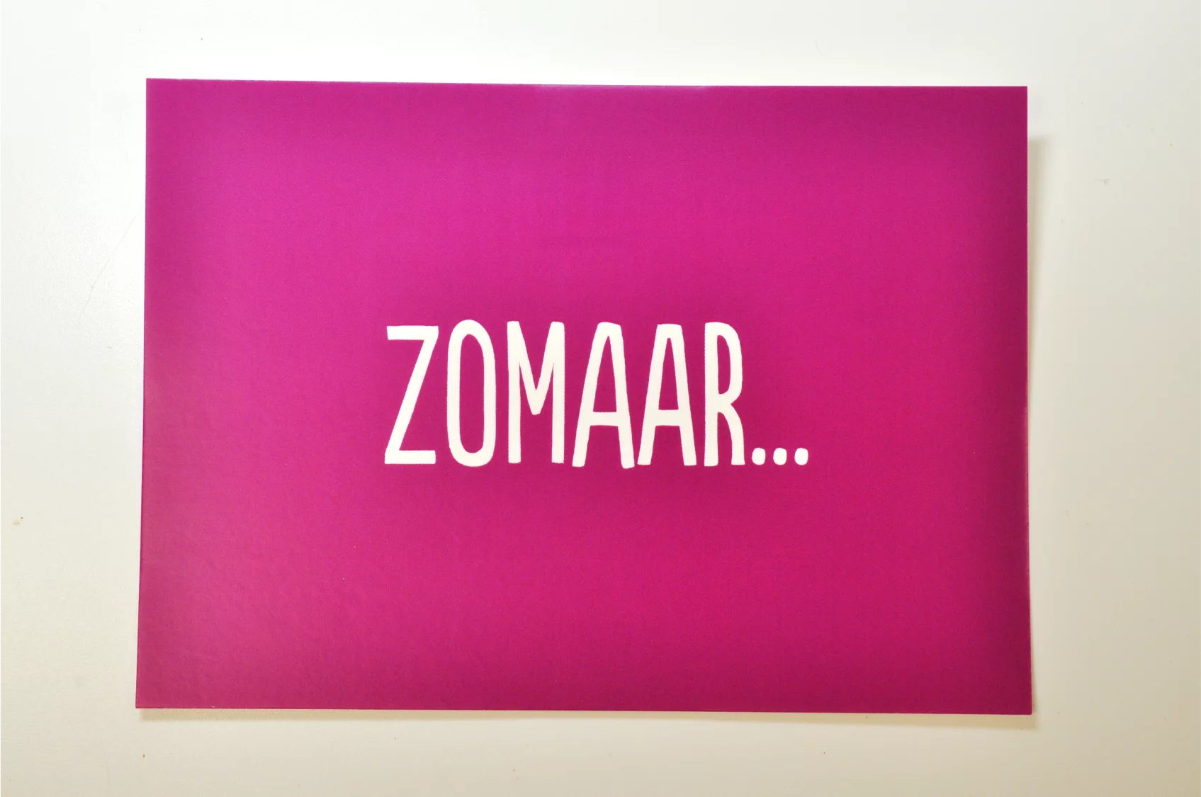 ZOMAAR ZOMAAR