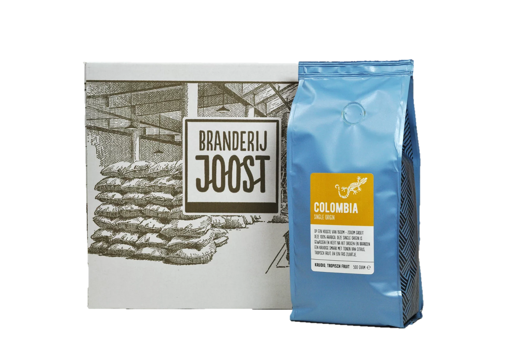 COLOMBIA SINGLE ORIGIN 6x500g doos voordeelprijs 