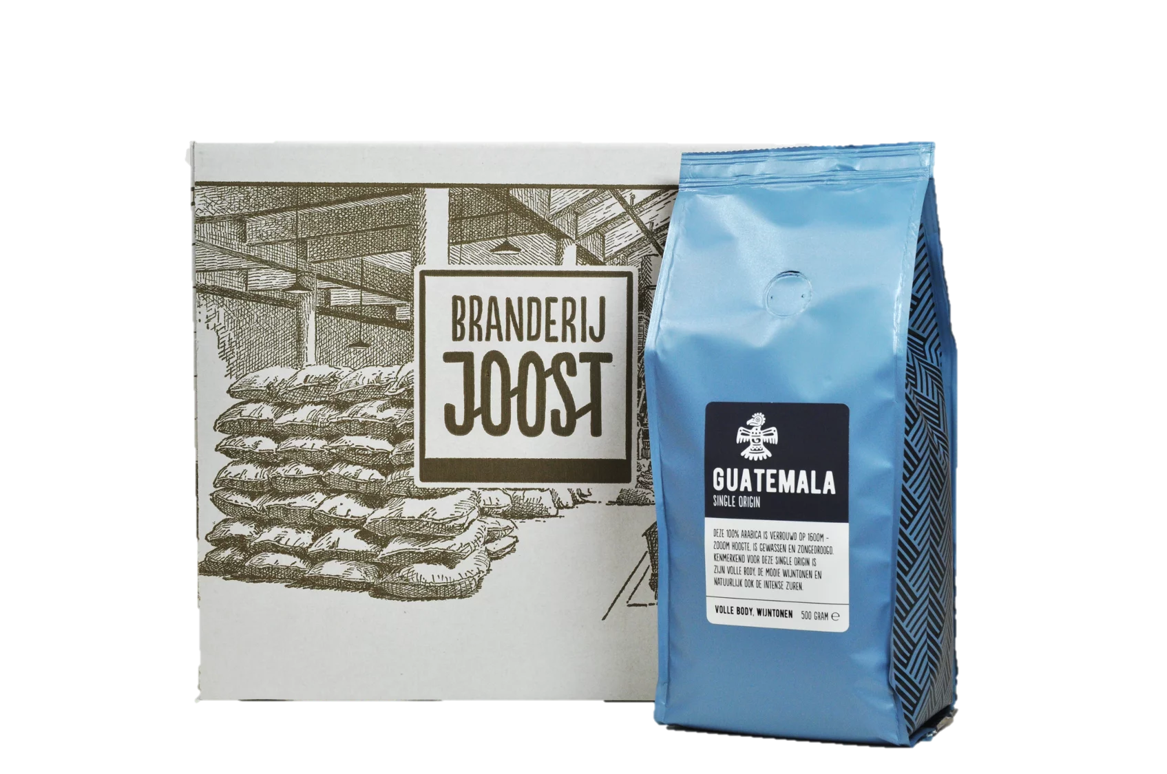 GUATEMALA SINGLE ORIGIN 6x500g doos voordeelprijs 